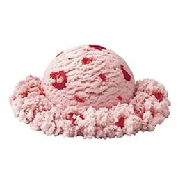 Single Scoop Strawberry Ice Cream