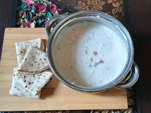 Mix Vegetable Raita+4 Roti