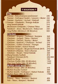 Wada by Hotel Gavran Tadka menu 1