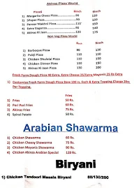 Akinaz Kitchen menu 1