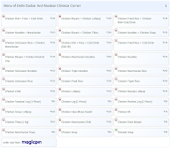 Delhi Darbar And Muskan Chinese Corner menu 1