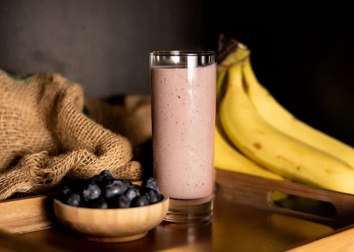 Blueberry Banana Smoothie [300 ML, 251 Kcal | Sweet]