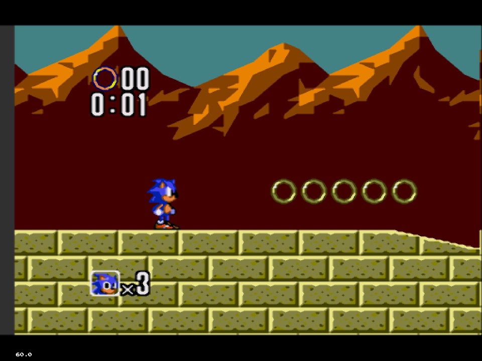 Play Genesis Sonic 1 Definitive Online in your browser 