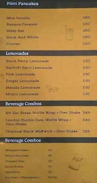 London Bubble Co & Theody menu 5
