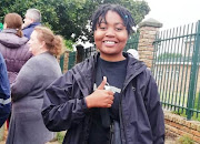 Naomi Mhlaba-Arnott voted in Table View, Cape Town, on May 8 2019.