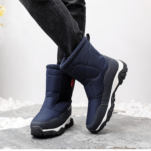 Title 5, Winter Outdoors Thick Snow Boots Mens. Stay wa...
