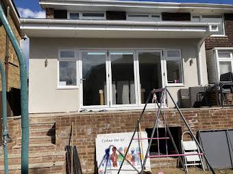 Rear extension to property album cover