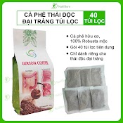 Cà Phê Thải Độc Đại Tràng Enema, Cà Phê Hữu Cơ Thải Độc Túi Lọc (Gói 500Gr Gồm 40 Túi Lọc); Dùng Cho Thải Độc Đại Tràng, Gan, Đẹp Da...