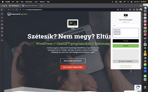 PEO Text Encryptor screenshot 2