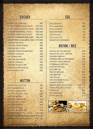 Pawan kitchen and bar menu 1