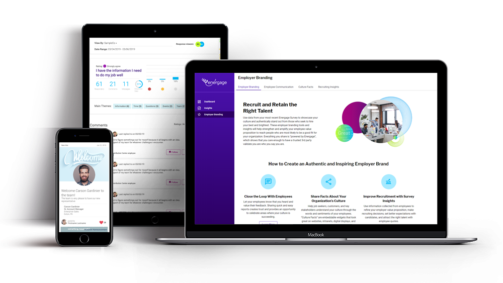 energage survey tools