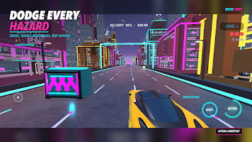 Neon Shift: Endless Racer Screenshot 6 of 8