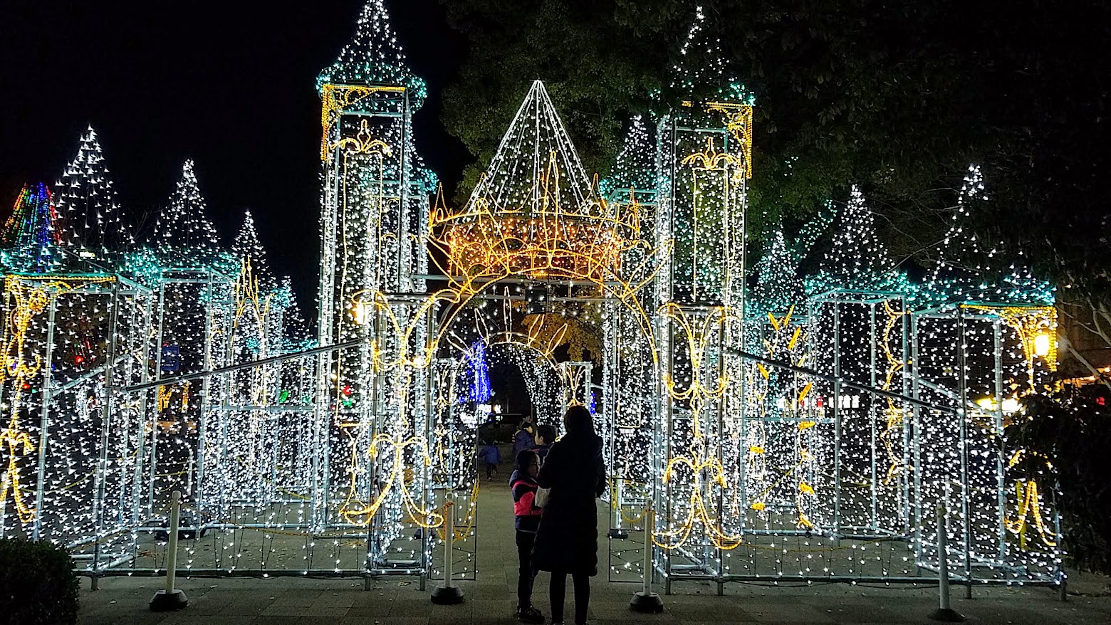 Frozen Castle area of Hiroshima Dreamination, 2018