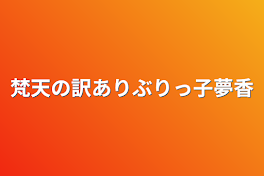 梵天の訳ありぶりっ子夢香