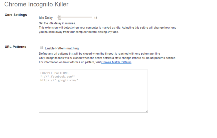 Chrome Incognito Killer Preview image 0