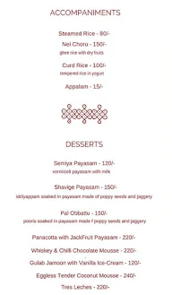 Sampurna menu 4