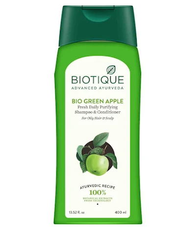 Biotique Green Apple Shine & Gloss Shampoo With Conditioner 120