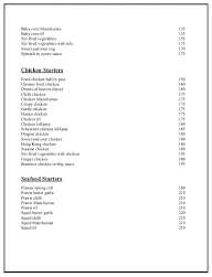 Brio Cafe and Grill menu 7