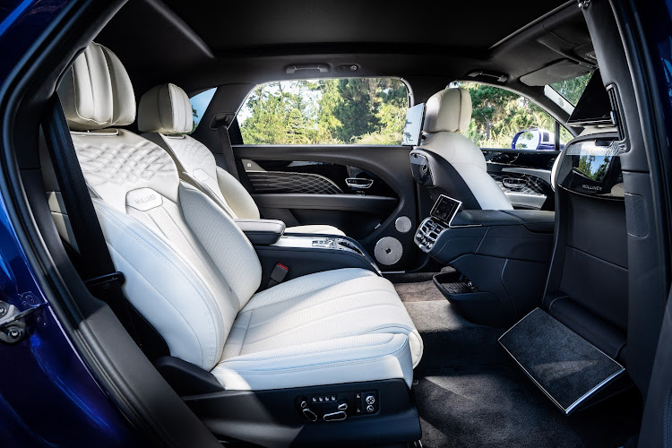 The Bentayga EWB's extra legroom has created a flagship out of the SUV, while Mulliner lays on more bespoke touches.