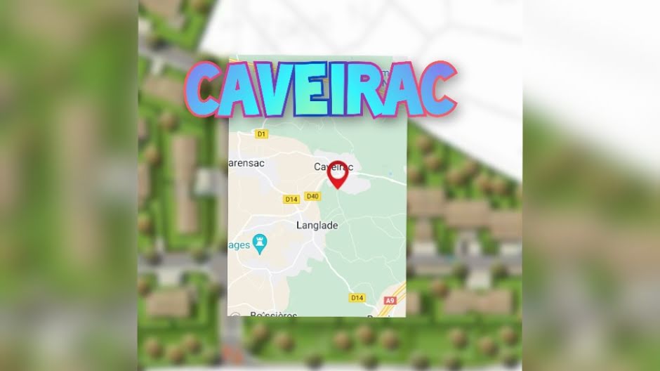 Vente terrain  200 m² à Caveirac (30820), 99 000 €