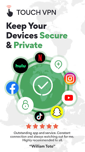 Screenshot Touch VPN - Fast Hotspot Proxy