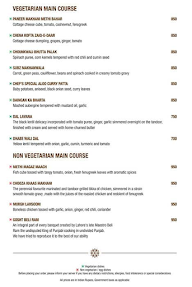 Lavana - Hyatt Regency Gurgaon menu 4