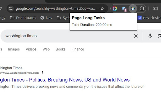 Long Task Observer screenshot 1
