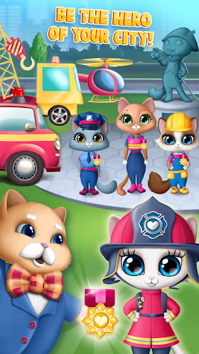 Kitty Meow Meow City Heroes - Cats to the Rescue!