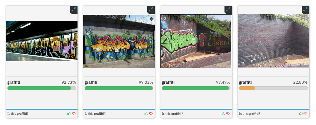 Graffiti detection 3