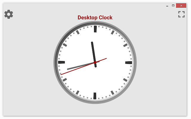 Desktop Clock, Desktop Digital Clock With Seconds