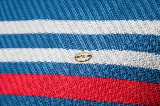 Title 12, Striped Contrast Color Mens Casual Sweater Kni...