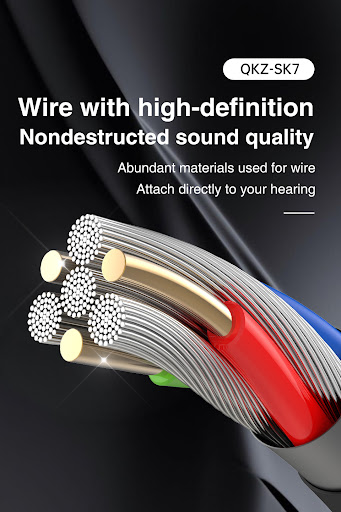 Title 12, QKZ Tingsheng SK7 In-Ear Stereo Wired Headset w...