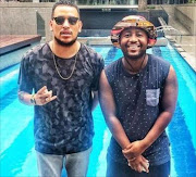AKA and Cassper just after calling a truce last year.