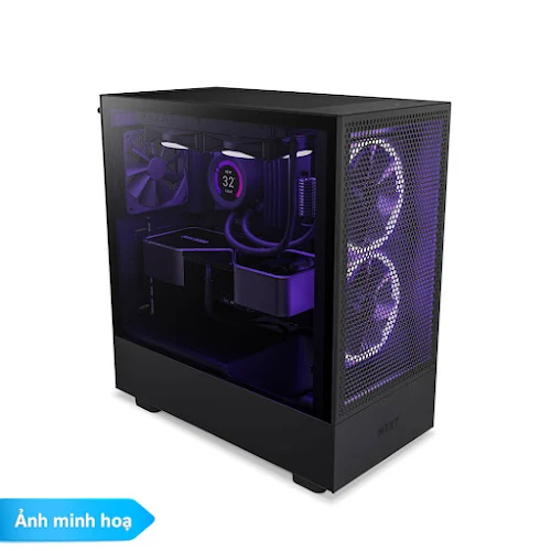 Thùng máy/ Case NZXT H5 FLOW RGB ALL BLACK (CC-H51FB-R1)