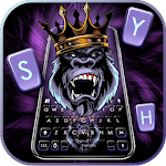 Cover Image of Скачать Angry Ape King Keyboard Theme 1.0 APK