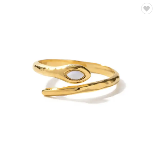 Title 5, INS Style Personalized 18K Gold Stainless Steel...