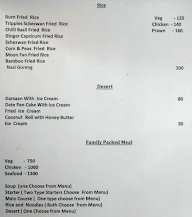 The Kim Chi Chef menu 6