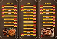 Meghanas Chillies menu 2