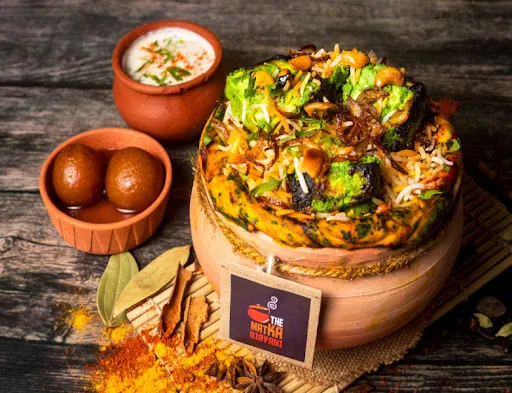 Nawabi Paneer Matka Biryani