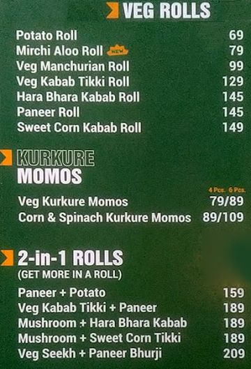 Rollsking menu 
