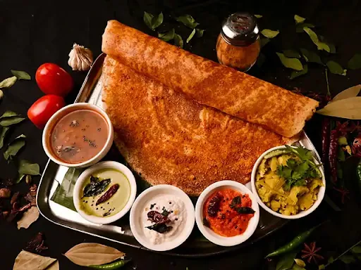 Ghee Podi Roast Masala Dosa