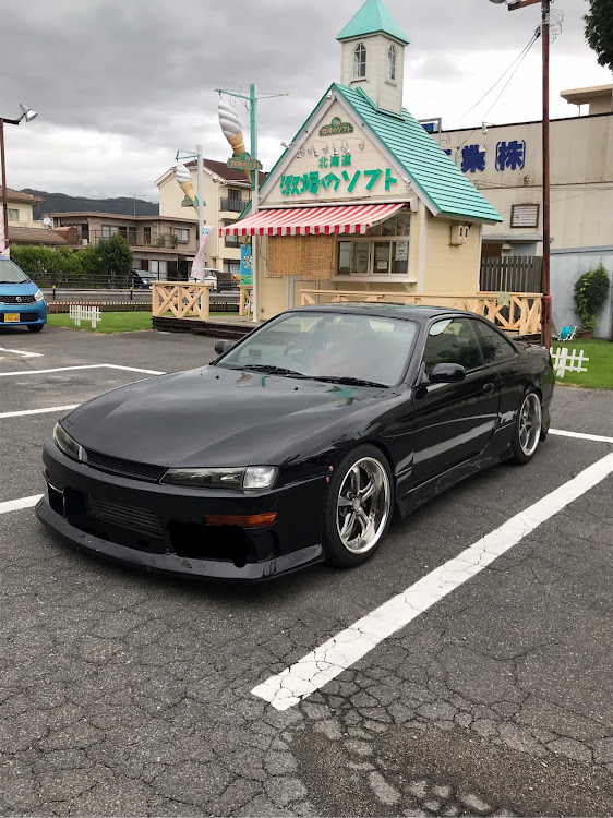 シルビアのアイス屋・笠戸島・ドライブ・猫に関するカスタム事例の投稿画像1枚目
