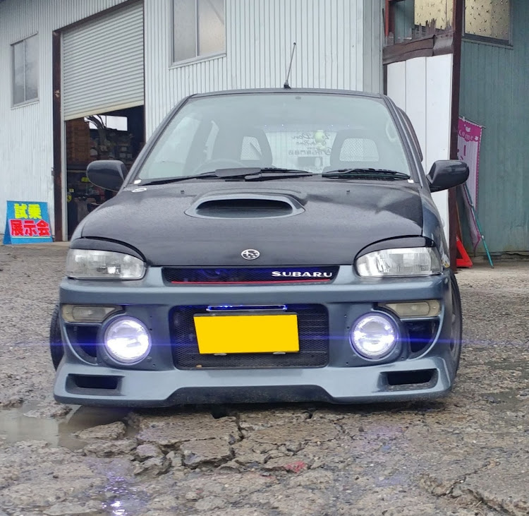 ヴィヴィオRX-Rのワークス系メーカーパーツ・これが何よりの宝物(　˙▿˙　)☝に関するカスタム事例の投稿画像1枚目