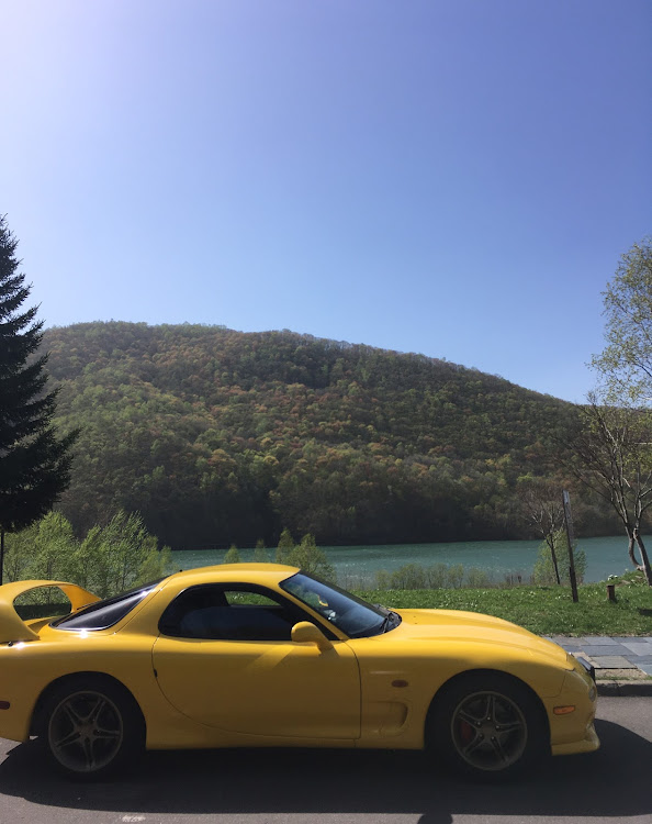 RX-7の朝里ダム・北海道・黄砂に関するカスタム事例の投稿画像1枚目