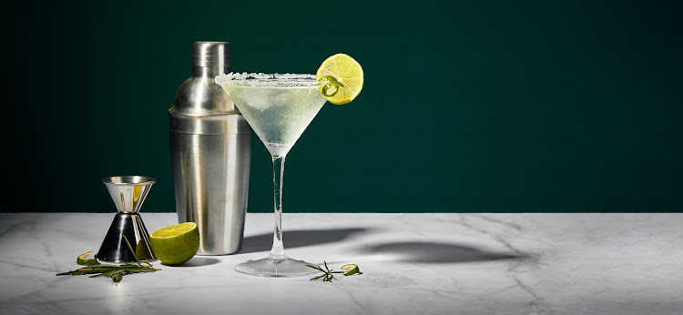 The olive oil martini.