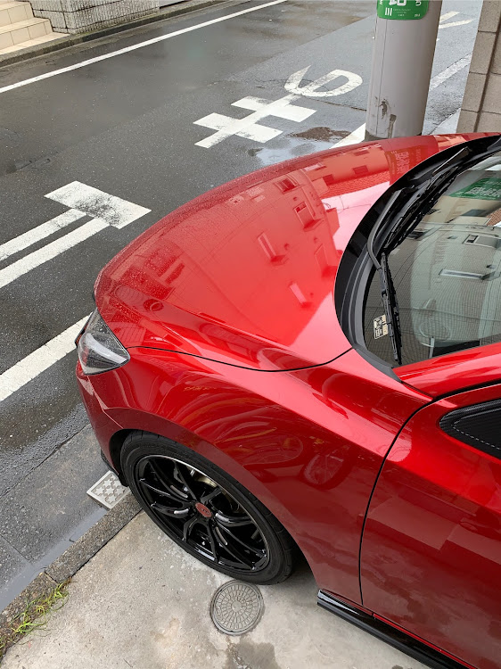 デミオのDIY・洗車・にー3さん歓迎オフ・梅雨明けまだかに関するカスタム事例の投稿画像1枚目