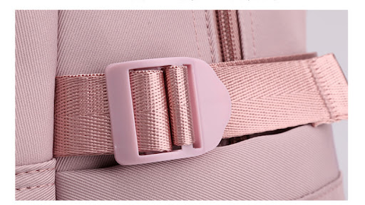 Title 7, High-Grade Solid Color Casual Backpack Multi-co...