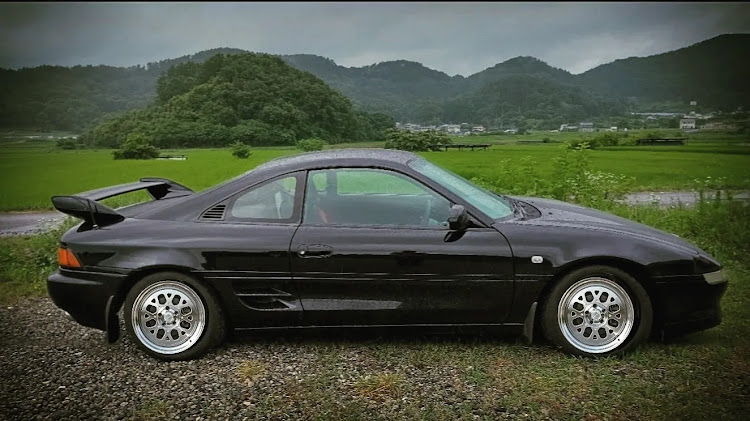 MR2のダイエーモータース・ホイールが欲しい・超車高調・超車高調アプリ・あれもほしい、これもほしい、もっとほしいもっともっとほしいに関するカスタム事例の投稿画像6枚目