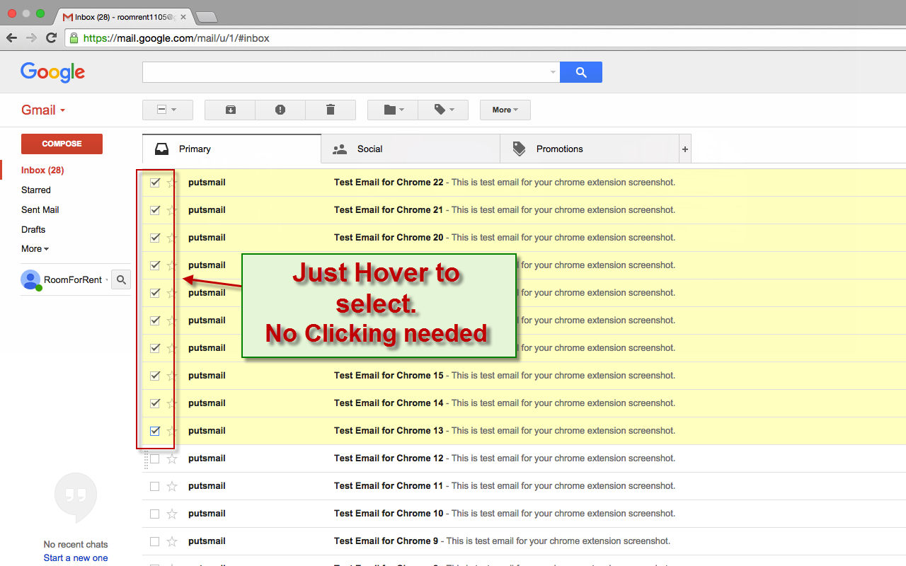 Slick Checkbox for Gmail Preview image 1