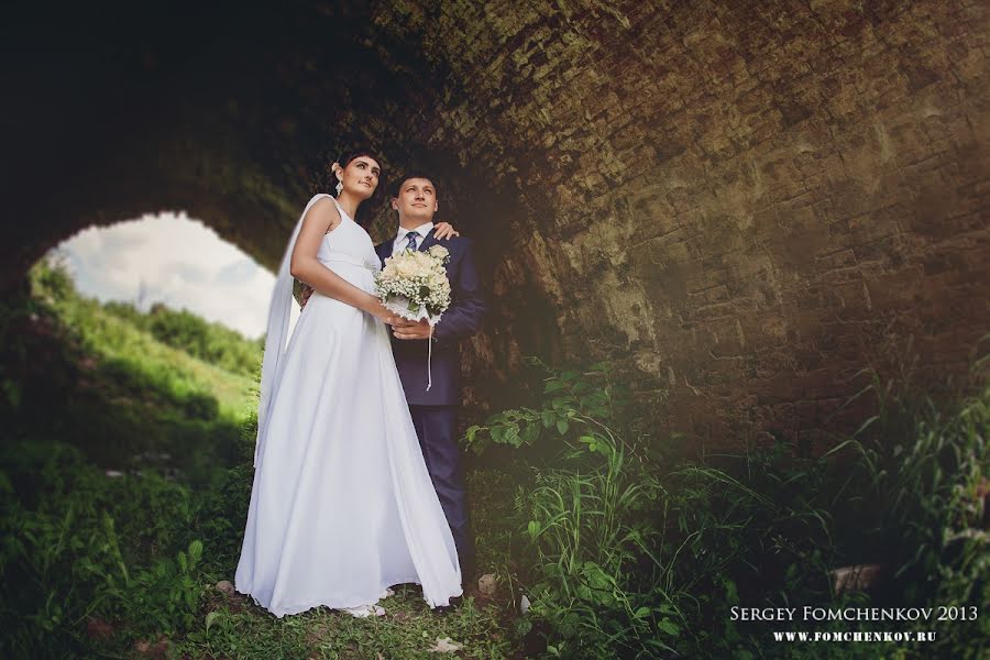 Wedding photographer Sergey Fomchenkov (sfomchenkov). Photo of 4 August 2013